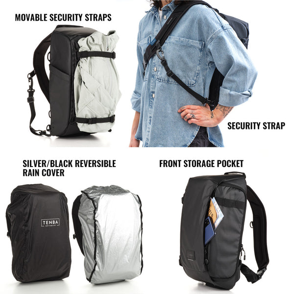 Tenba Zaino Solstice V2 Sling 12L Nero Tenba Zaino Solstice V2 Sling 12L Nero